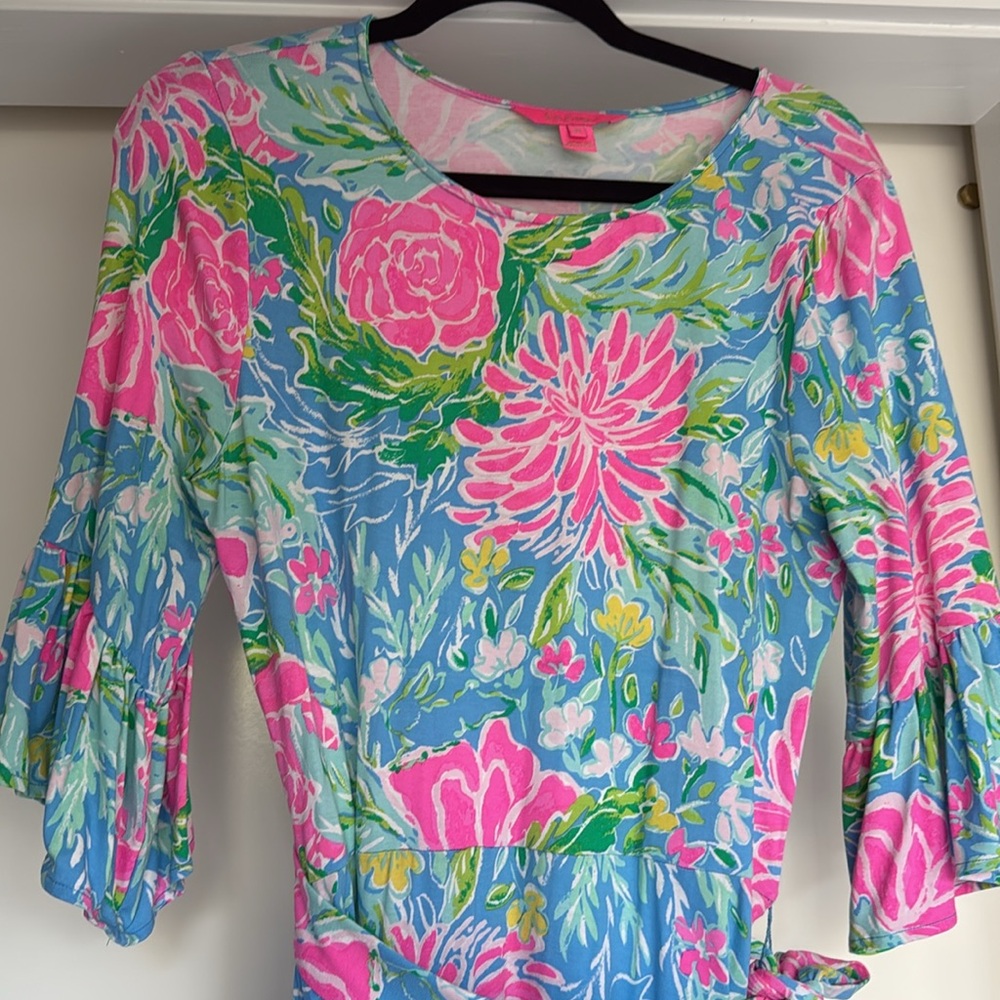 Lilly Pulitzer Kassi Ruffle Dress - Picture 4 of 8